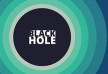 Black Hole Abstract Circles Background Design