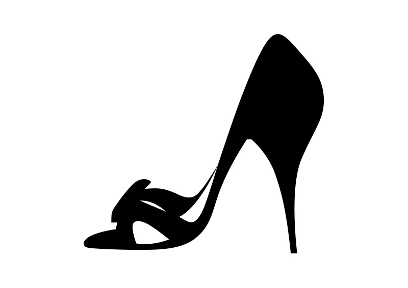 Free Vectors  high heels silhouette