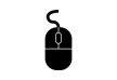Black Simple Computer Mouse Icon