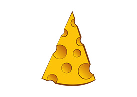 Piece Of Cheese Free Vector