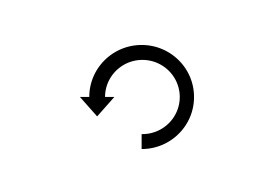 Simple Black Reload Icon