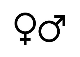 Male And Female Gender Icons