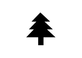 Simple Conifer Tree Icon