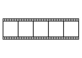 Film Strip With 5 Frames
