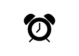 Simple Alarm Clock Icon