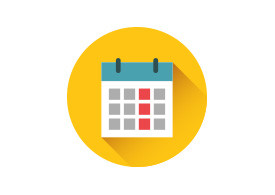 Calendar Flat Vector Icon