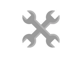 Crossed Wrenches Flat Icon