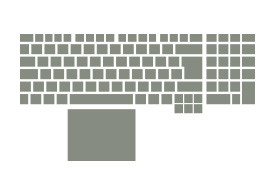 Laptop Keyboard Vector