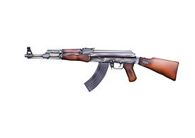 AK-47 Kalashnikov Assault Rifle Vector