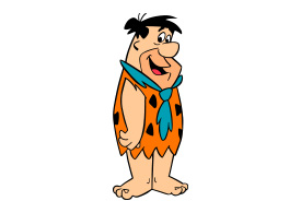 Fred Flintstone Vector - SuperAwesomeVectors