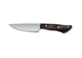 Realistic Kitchen Knife Vector