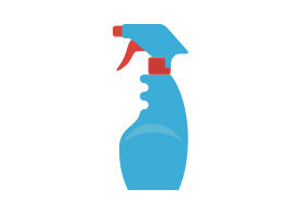 Spray Detergent Bottle Free Flat Vector