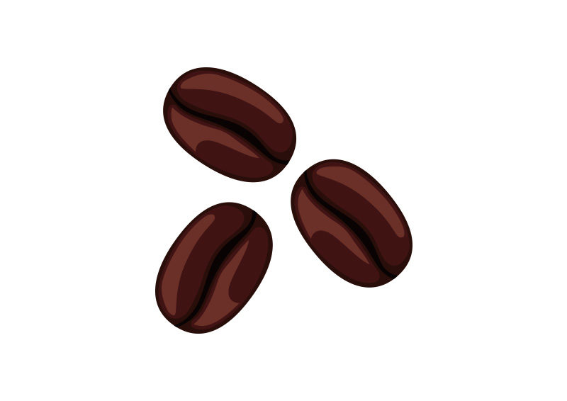 coffee bean vector free download