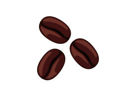Coffee Beans Free Vector
