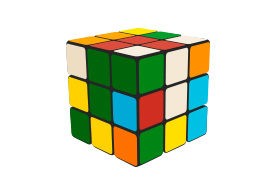 Rubik's Cube Free Vector
