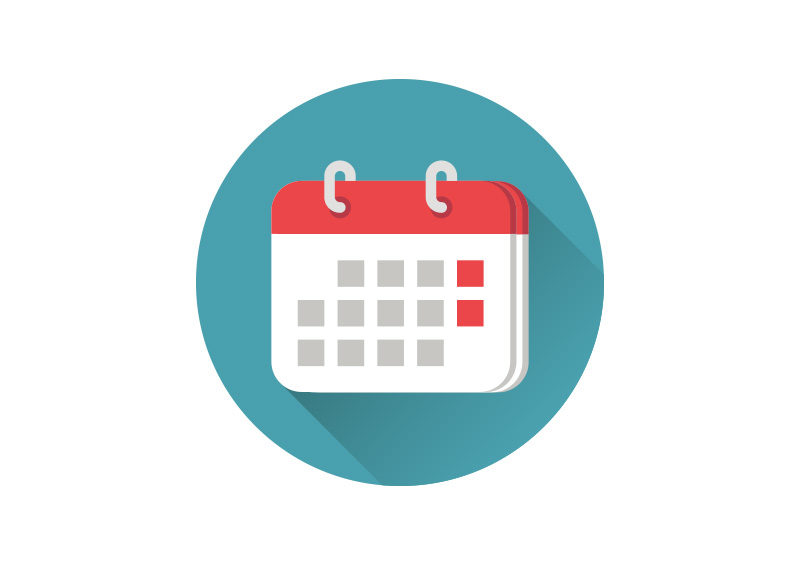 Flat Calendar Icon SuperAwesomeVectors