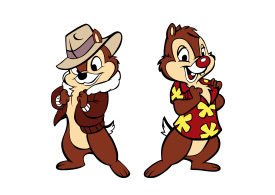 Chip and Dale Vector
