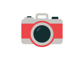 Camera Flat Style Vector Icon