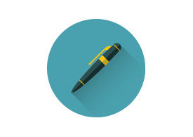 Pen Flat Vector Icon