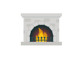 Fireplace Vector
