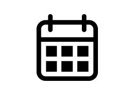 Calendar Outline Free Vector Icon