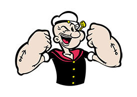 Popeye the Sailor Free Vector