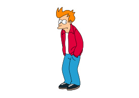 philip-j-fry-futurama-vector-