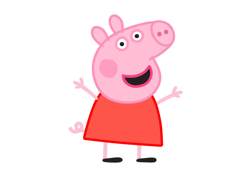 Peppa pig Royalty Free Vector Image - VectorStock