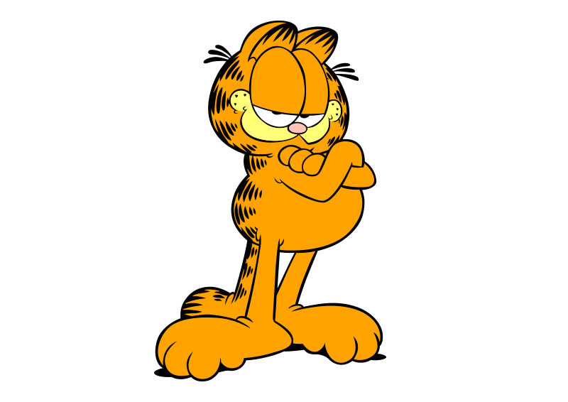 Garfield Free Vector - SuperAwesomeVectors