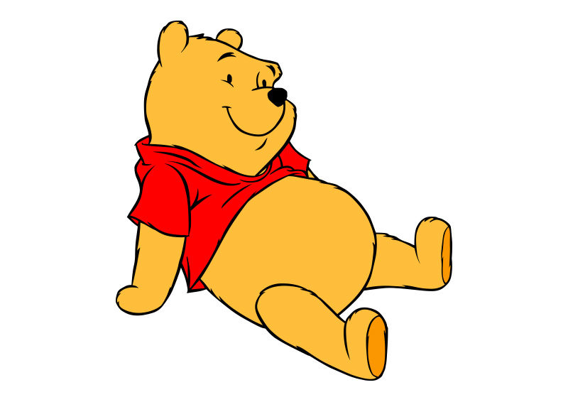 Winnie the Pooh Free Vector - SuperAwesomeVectors