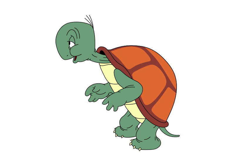 Cecil Turtle Vector - SuperAwesomeVectors