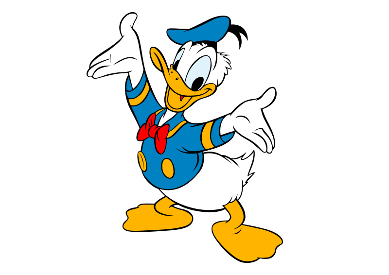 donald-duck-vector