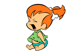 Pebbles Flintstone Vector - SuperAwesomeVectors