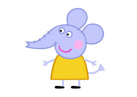 Emily Elephant Peppa Pig Character Free Vector
