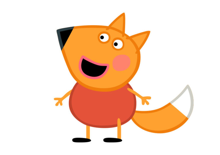 freddy-fox-peppa-pig-character-free-vector