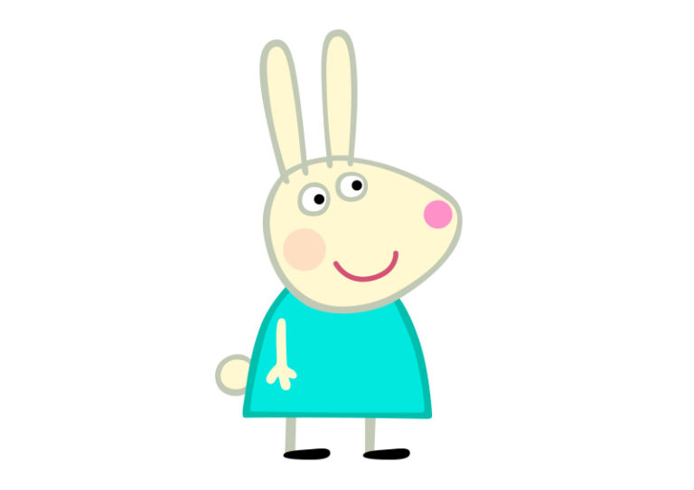 rebecca-rabbit-peppa-pig-character-free-vector