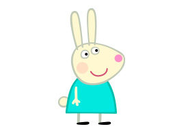 Rebecca Rabbit Peppa Pig Character Free Vector