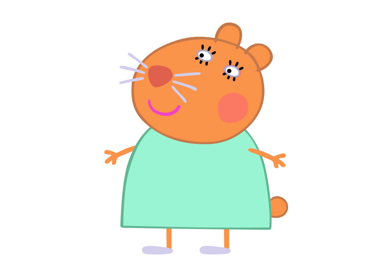 dr-hamster-peppa-pig-character-free-vector