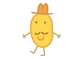 Mr Potato Peppa Pig Character Free Vector