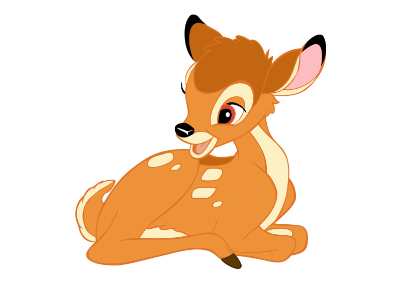 Bambi Free Vector - Free Vector Download - SuperAwesomeVectors