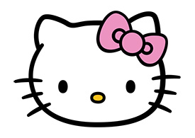Hello Kitty Vector - Free Vector Download - SuperAwesomeVectors