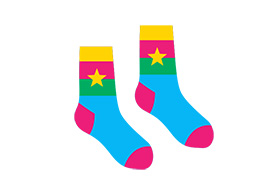 Colorful Socks Vector