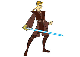 Anakin Skywalker Star Wars Free Vector
