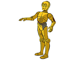C-3PO Star Wars Free Vector