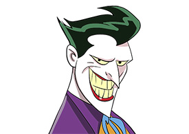 Joker Face Vector