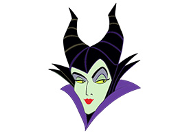 Maleficent From Sleeping Beauty Free Vector