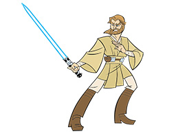 Obi-Wan Kenobi Star Wars Free Vector