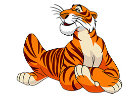 Shere Khan From The Jungle Book Vector