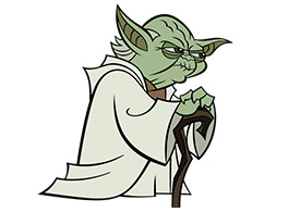 Yoda Star Wars Cartoon Free Vector