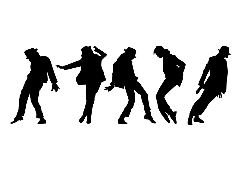 Michael Jackson Free Vector Silhouettes SuperAwesomeVectors